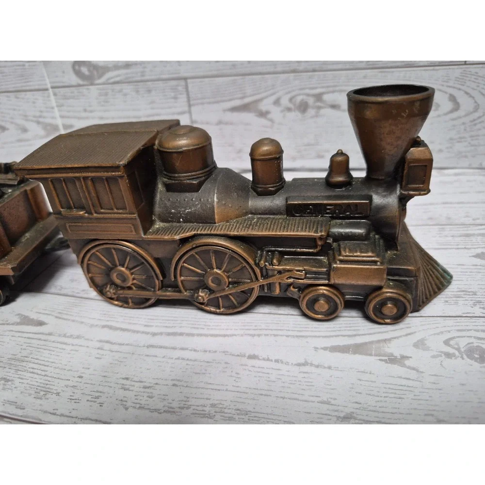 1974 Banthrico Chicago General Train Tender Diecast Coin Bank W. & A.R.R.